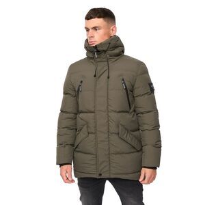 Crosshatch Mens Kaptoore Jacket / Olive